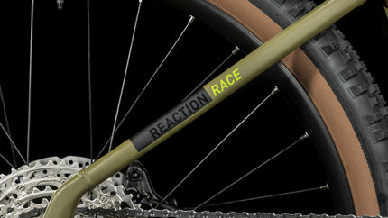 CUBE REACTION HYBRID RACE 750 OLIVE/GREEN