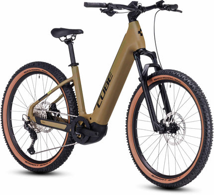 CUBE REACTION HYBRID RACE 750 OLIVE/GREEN