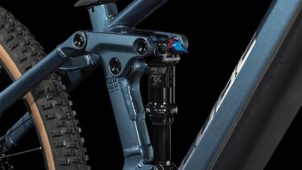 CUBE STEREO HYBRID 120 RACE 750 PETROLBLUE/CHROME