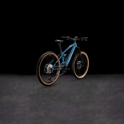 CUBE STEREO HYBRID 120 RACE 750 PETROLBLUE/CHROME
