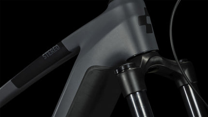 CUBE STEREO HYBRID 140 HPC RACE 750 GREY/CHROME