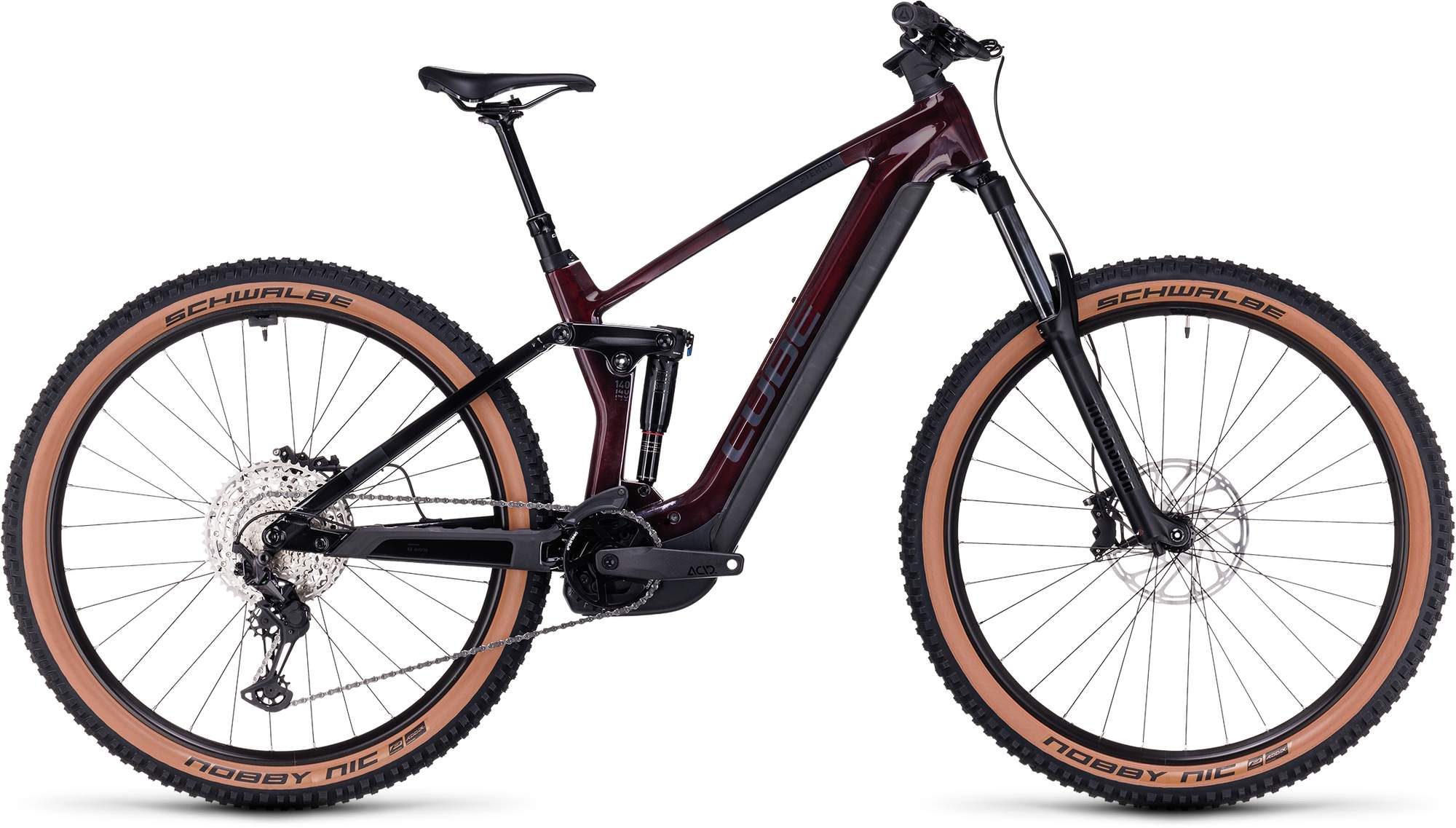Cube Stereo Hybrid 140 HPC Race 625 Electric Full Suspension MTB Shimano Deore/XT 12S 625 Wh 27.5'' Desert Beige 2022 Cube Stereo Hybrid 140 HPC Race 625 Electric Full Suspension MTB Shimano Deore/XT 12S 625 Wh 27.5'' Desert Beige 2022
