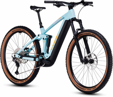 CUBE STEREO HYBRID 140 HPC RACE 750 DAZZLE/ORANGE