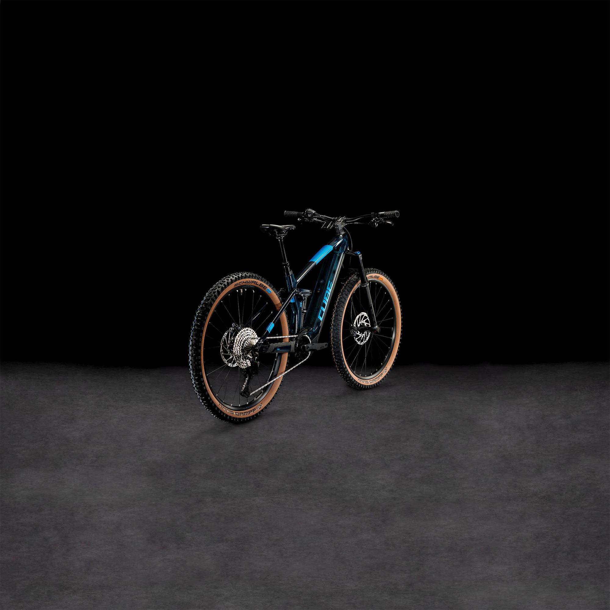 CUBE STEREO HYBRID 140 HPC SLX 750 LIQUIDBLUE/BLUE