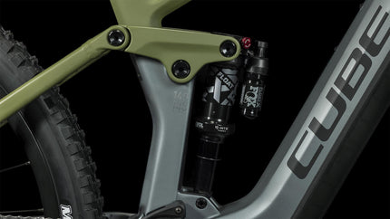 CUBE STEREO HYBRID 140 HPC TM 750 FLASHGREY/OLIVE