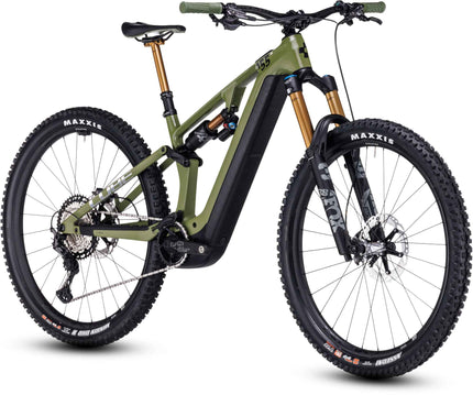 CUBE STEREO HYBRID ONE55 C:68X TM 750 29 OLIVE/CHROME