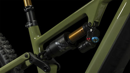 CUBE STEREO HYBRID ONE55 C:68X TM 750 29 OLIVE/CHROME