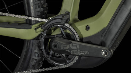 CUBE STEREO HYBRID ONE55 C:68X TM 750 29 OLIVE/CHROME