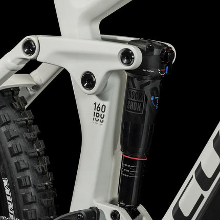 CUBE STEREO HYBRID 160 HPC SLX 750 27.5 GREY/GREY