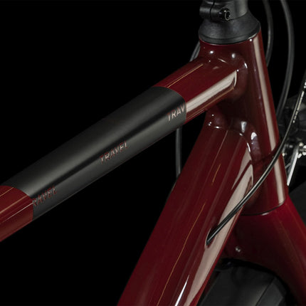 CUBE TRAVEL MIRRORRED/BLACK