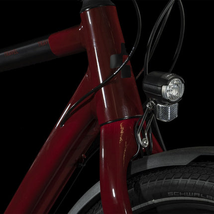CUBE TRAVEL MIRRORRED/BLACK