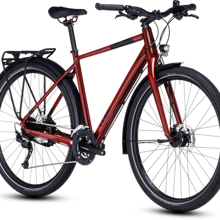 CUBE TRAVEL MIRRORRED/BLACK
