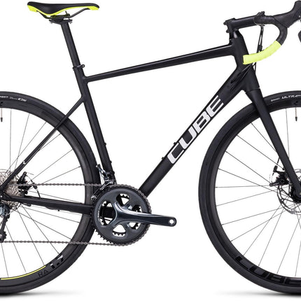 CUBE ATTAIN RACE BLACK/WHITE