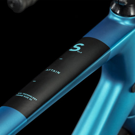 CUBE ATTAIN GTC SLX FROZENTEAL/BLACK