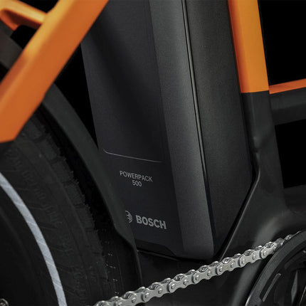 CUBE COMPACT HYBRID 500 BLACK/SPARKORANGE