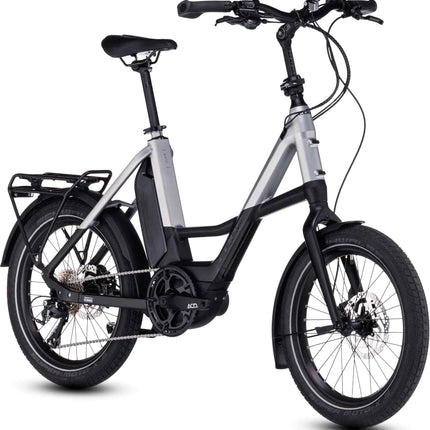 CUBE COMPACT SPORT HYBRID 500 BLACK/POLARSILVER
