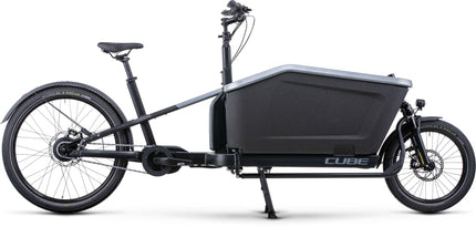 CUBE CARGO HYBRID 500 FLASHGREY/BLACK BUILT W/SEAT
