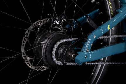 CUBE CARGO HYBRID 500 BLUE + GRATIS ACCESSOIRES