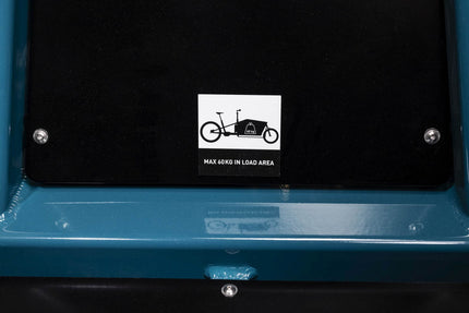 CUBE CARGO HYBRID 500 BLUE/LIME BUILT W/SEAT