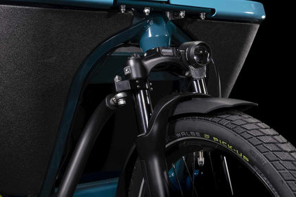CUBE CARGO HYBRID 500 BLUE/LIME BUILT W/SEAT