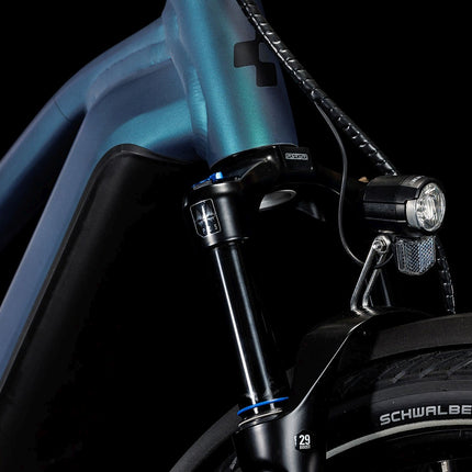 CUBE KATHMANDU HYBRID ABS 750 SMARAGDGREY/BLUE