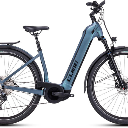 CUBE KATHMANDU HYBRID ABS 750 SMARAGDGREY/BLUE