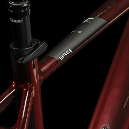 CUBE TOURING HYBRID EXC 625 RED/WHITE