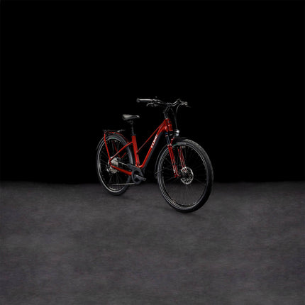 CUBE TOURING HYBRID EXC 625 RED/WHITE
