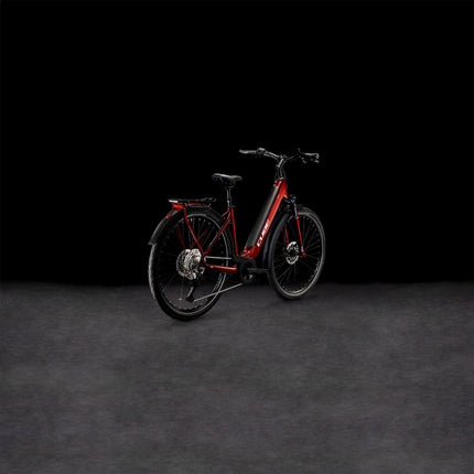 CUBE TOURING HYBRID EXC 625 RED/WHITE