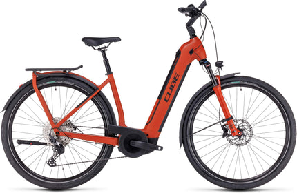 CUBE KATHMANDU HYBRID EXC 750 RED/BLACK