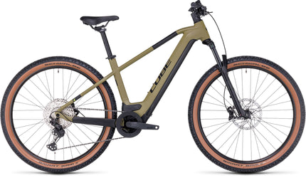 CUBE REACTION HYBRID RACE 750 OLIVE/GREEN