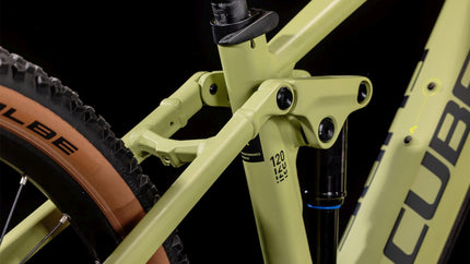 CUBE STEREO HYBRID 120 ONE 625 OLIVE/GREEN