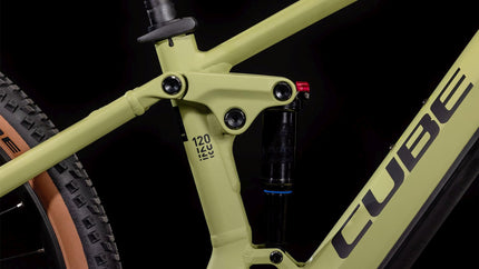 CUBE STEREO HYBRID 120 ONE 625 OLIVE/GREEN