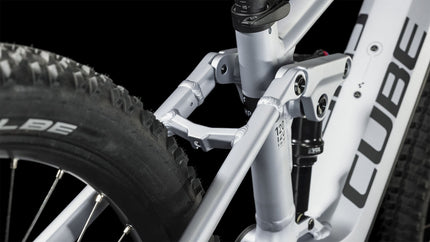 CUBE STEREO HYBRID 120 RACE 750 POLARSILVER