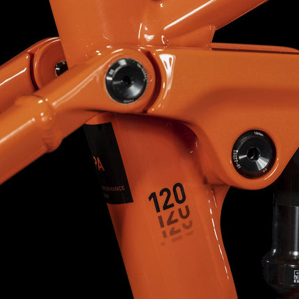 CUBE STEREO HYBRID 120 RACE 750 SPARKORANGE