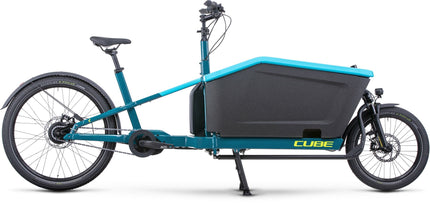 CUBE CARGO HYBRID 500 BLUE/LIME