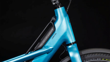 CUBE LONGTAIL HYBRID 725 BLUE/REFLEX