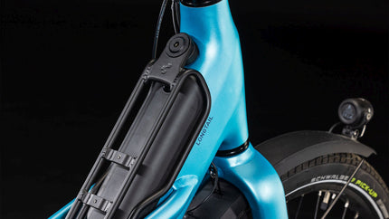 CUBE LONGTAIL HYBRID 725 BLUE/REFLEX