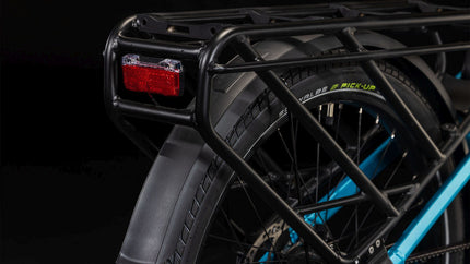 CUBE LONGTAIL HYBRID 725 BLUE/REFLEX