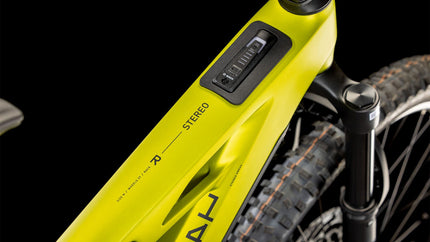 CUBE STEREO HYBRID ONE44 HPC RACE 800 FLASHLIME/BLUE