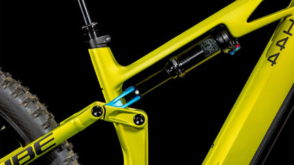 CUBE STEREO HYBRID ONE44 HPC RACE 800 FLASHLIME/BLUE