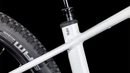 CUBE REACTION HYBRID SLT 800 METALLICWHITE/BLACK