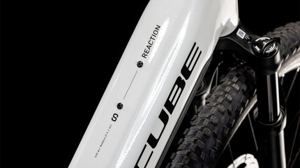 CUBE REACTION HYBRID SLT 800 METALLICWHITE/BLACK