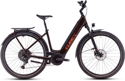 CUBE TOURING HYBRID PRO 625 CINNAMON/ORANGE