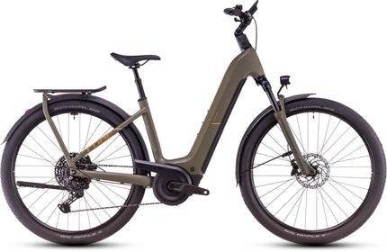 CUBE KATHMANDU HYBRID PRO 800 DUSTYOLIVE/GOLD