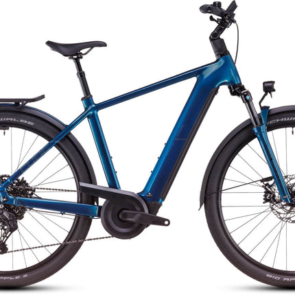 CUBE KATHMANDU HYBRID EX 800 ELECTRICBLUE/CHROME