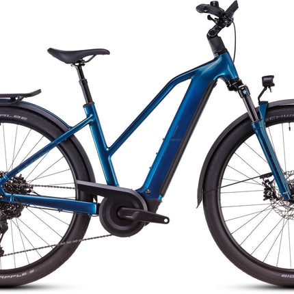 CUBE KATHMANDU HYBRID EX 800 ELECTRICBLUE/CHROME