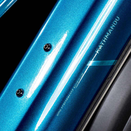 CUBE KATHMANDU HYBRID EX 800 ELECTRICBLUE/CHROME