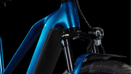 CUBE KATHMANDU HYBRID EX 800 ELECTRICBLUE/CHROME