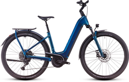 CUBE KATHMANDU HYBRID EX 800 ELECTRICBLUE/CHROME
